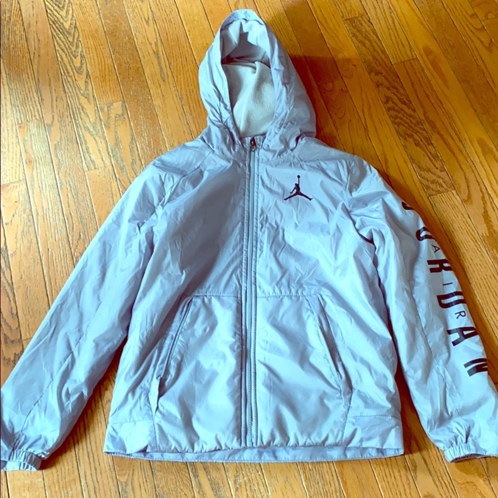 Jordan fleece zip-up jacket- youth XL